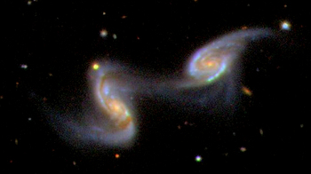 NGC5257 Collision
